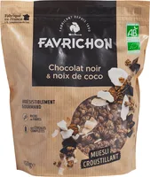 Chocolat noir & noix de coco