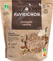 Muesli croustillant Amande vanille