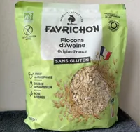 Flocons d’avoine, origine France, sans gluten