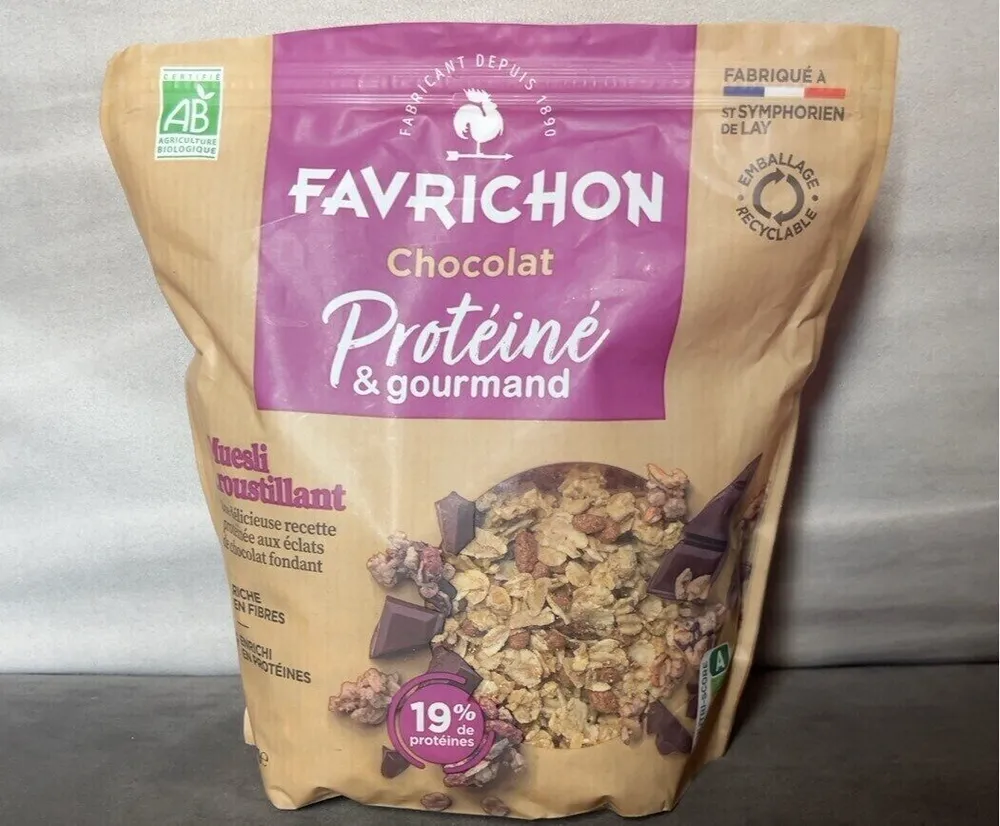 Chocolat Protéiné & gourmand Muesli Croustillant