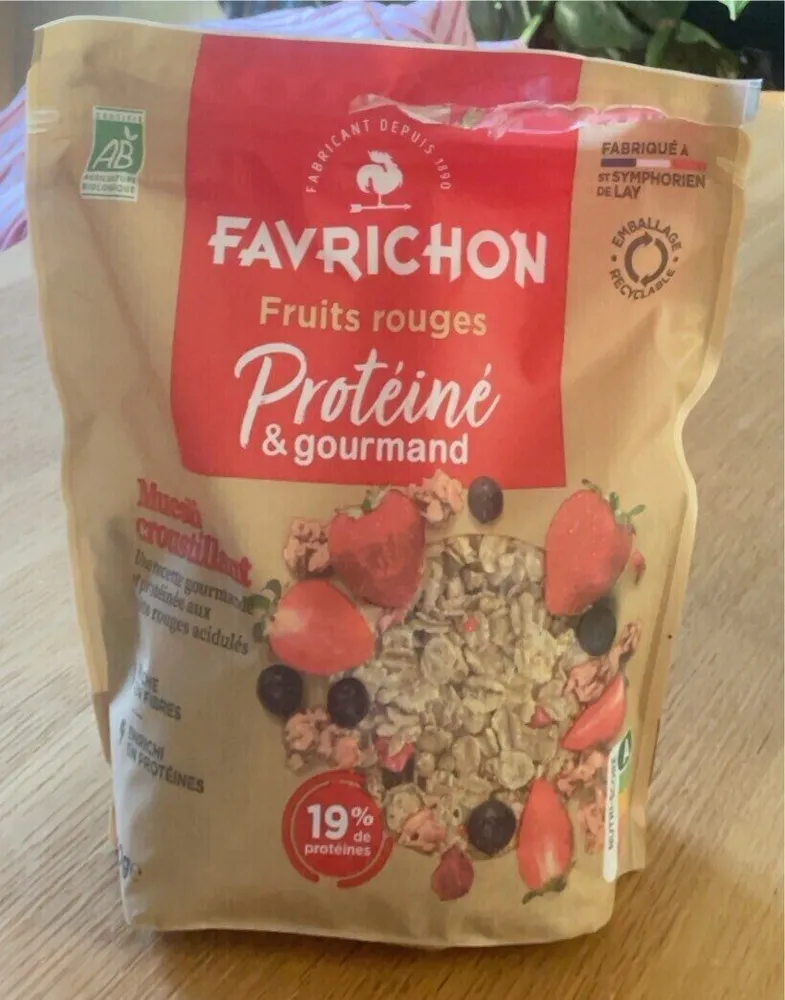 Fruits rouges Protéiné & gourmand