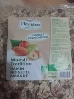 Muesli tradition raisin noisette amande bio