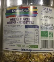 MUESLI FLAKES RAISINS NOISETTE