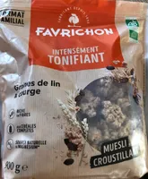 Muesli croustillant graines de lin & courge