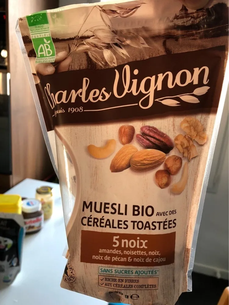 Muesli bio 5 noix