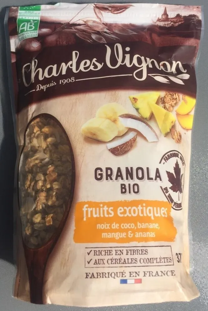 Granola bio fruits exotiques
