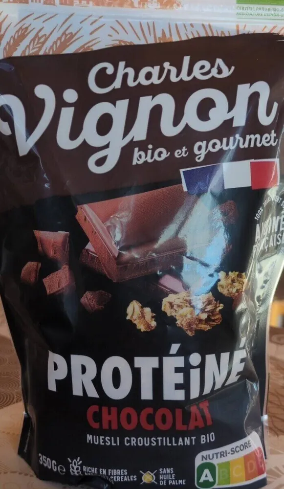 PROTÉINÉ CHOCOLAT MUESLI CROUSTILLANT BIO