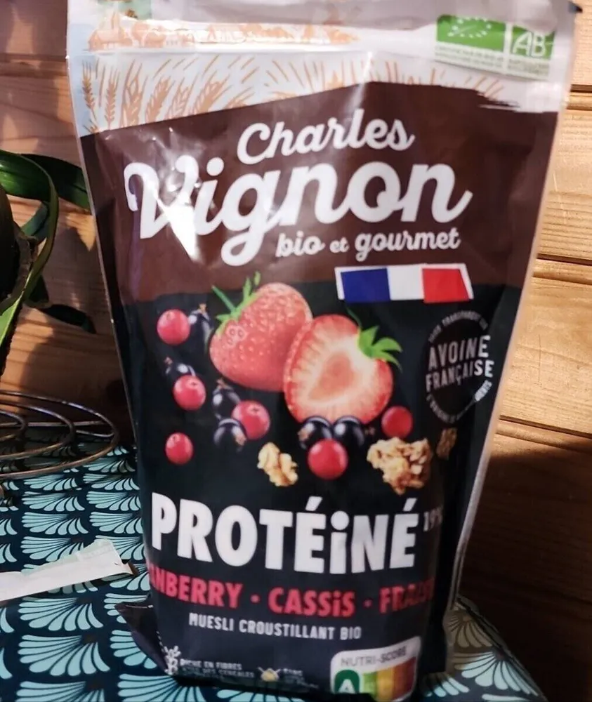 PROTÉINÉ MUESLI CROUSTILLANT BIO