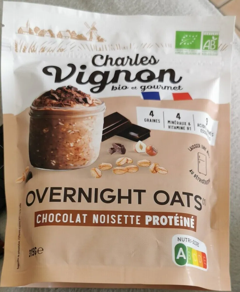 OVERNIGHT OATS Chocalt Noisette Protéiné