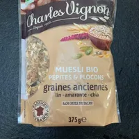 Muesli bio pépites & flocons graines anciennes