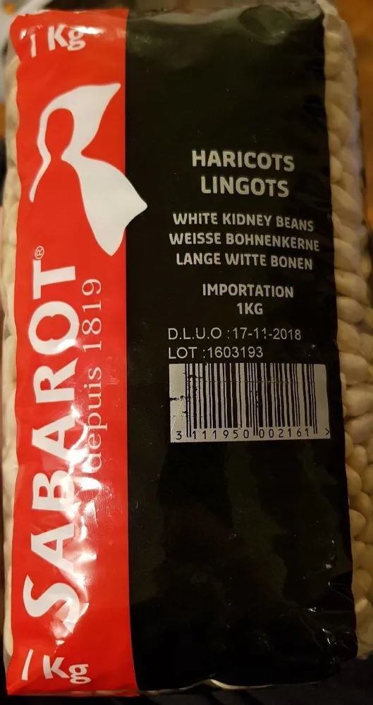 Haricots lingots