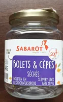Bolets et cèpes séchés