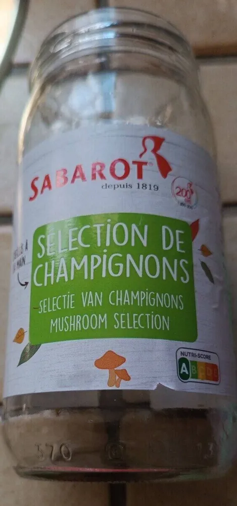 Sélection de champignons