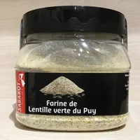 Farine De Lentille Verte Du Puy 750g.