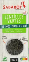 Lentilles vertes