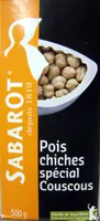 Pois chiches spécial couscous - 500 g - Sabarot