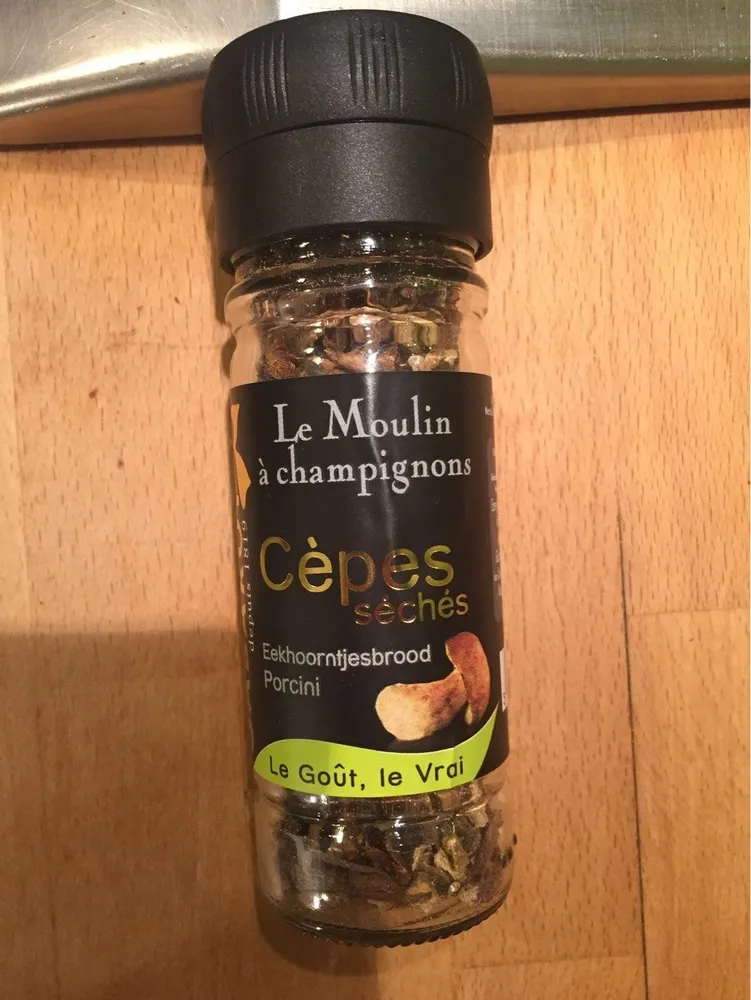 Moulin à Champignons Cèpes Premium Séchés.