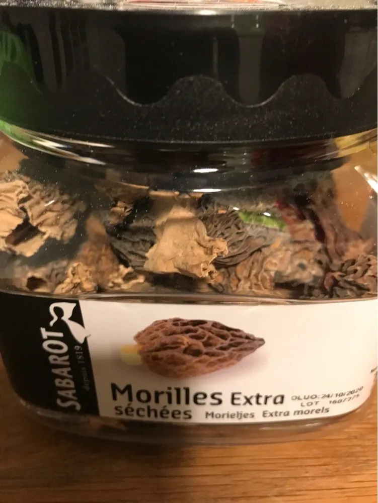 Morilles extra séchées