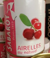 Airelles au naturel Sabarot