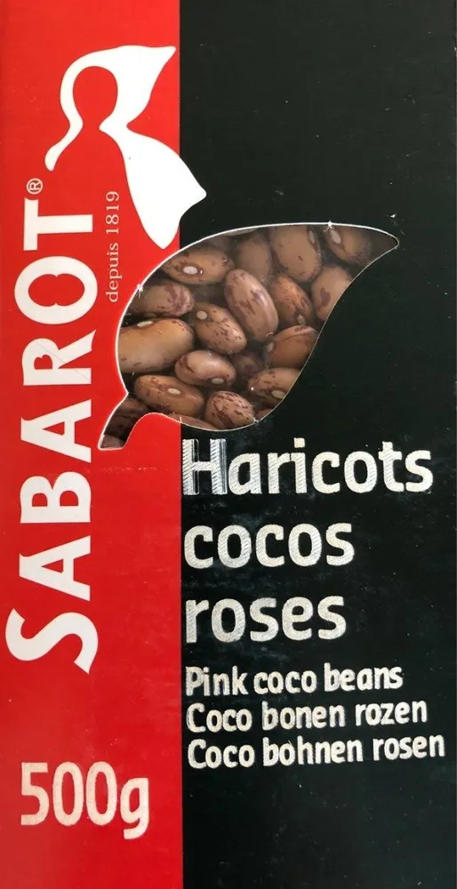 Haricots cocos roses