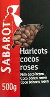 Haricots cocos roses