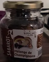 Champignons mélange séché Sabarot