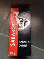 Lentilles corail