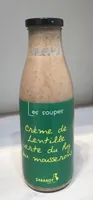 Creme lentille verte du PUy aux mousserons