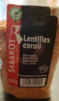 Lentilles corail