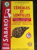 Céréales et lentilles