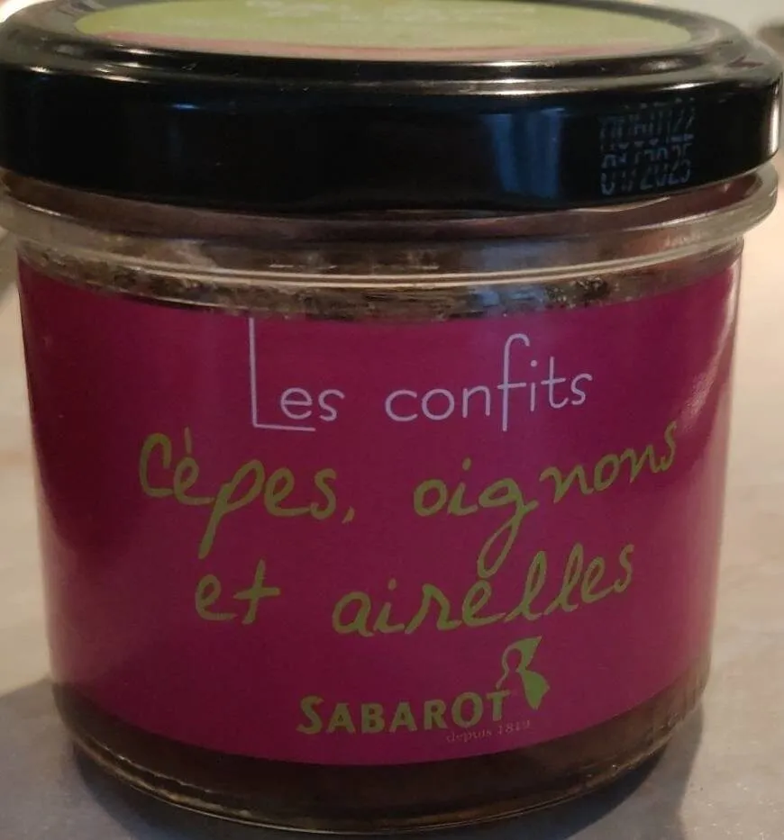 Cèpes oignons airelles
