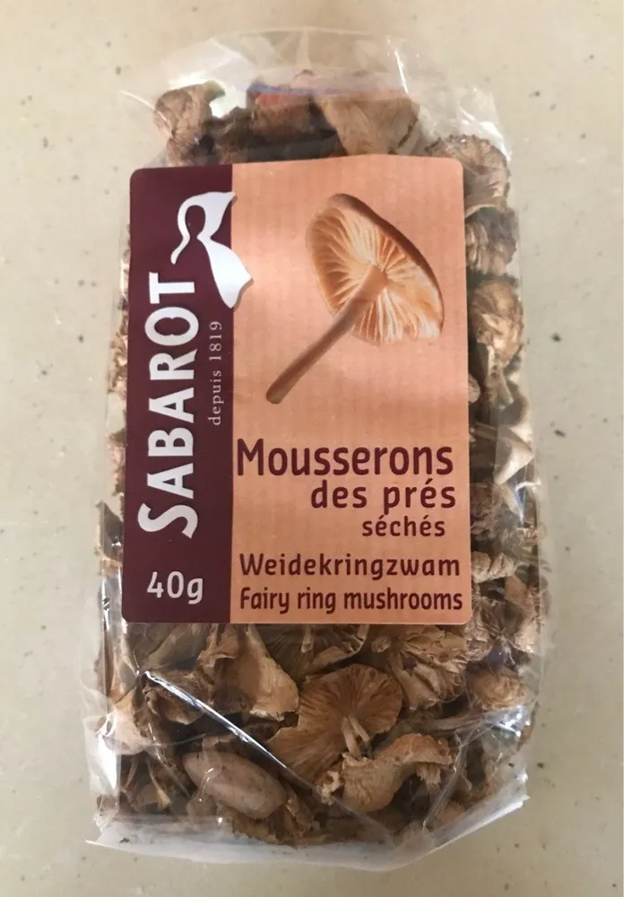 Mousserons des prés séchés
