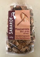 Mousserons des prés séchés