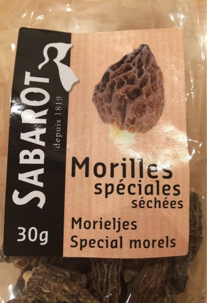 Morilles spéciales séchées