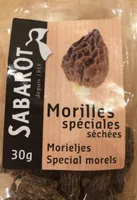 Morilles spéciales séchées