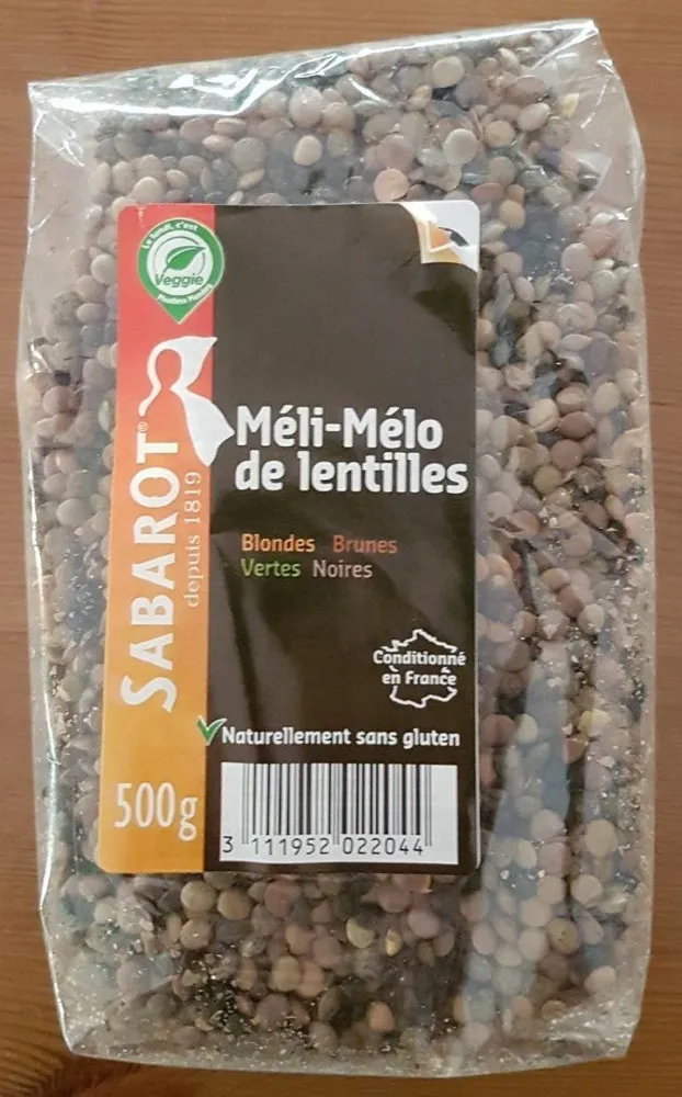 Méli-Mélo de lentilles