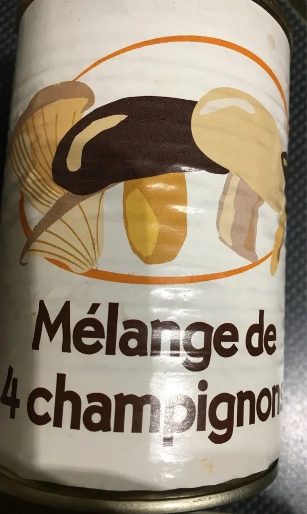 Melange de 4 champignons