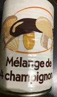 Melange de 4 champignons