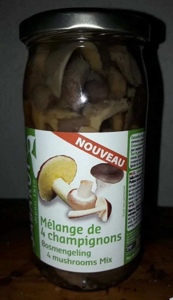 Mélange de 4 champignons