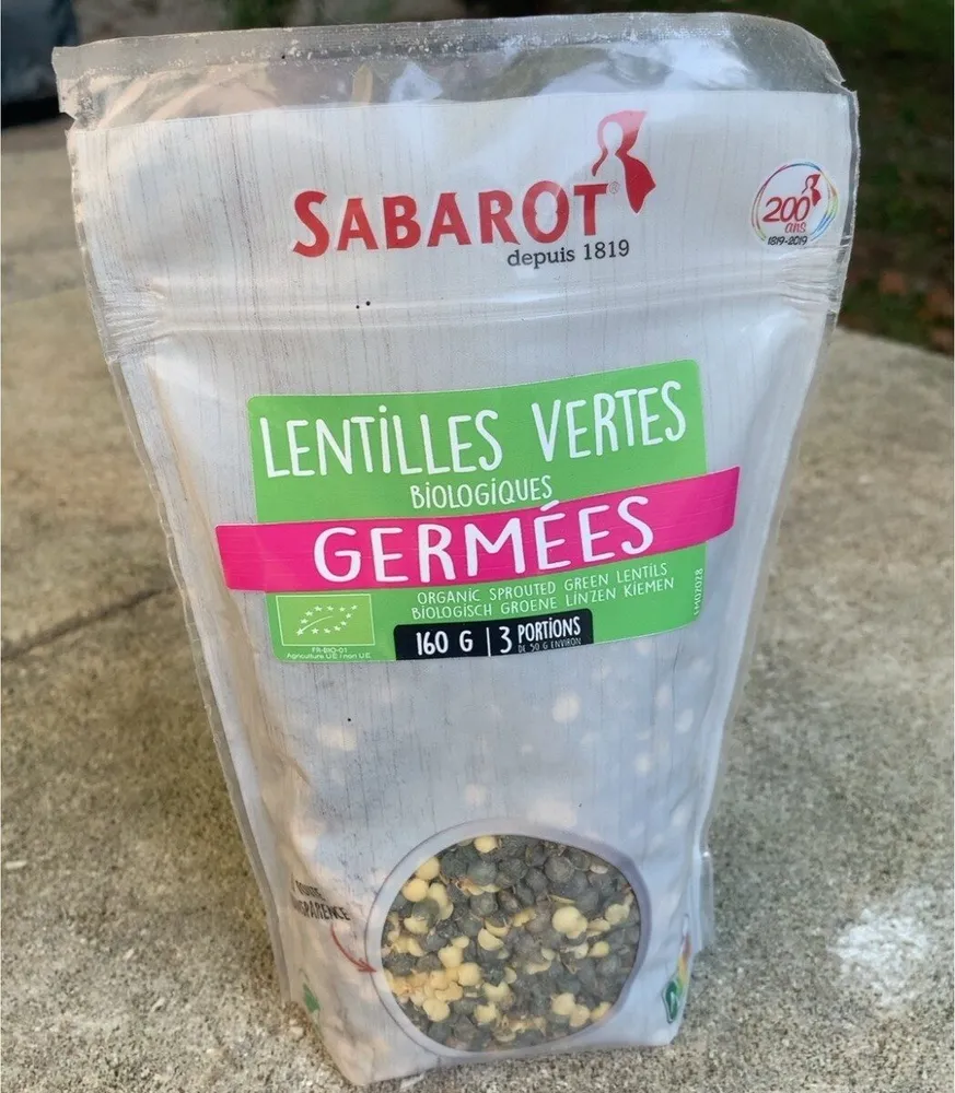 Lentilles vertes bio