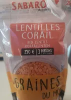 Lentilles corail
