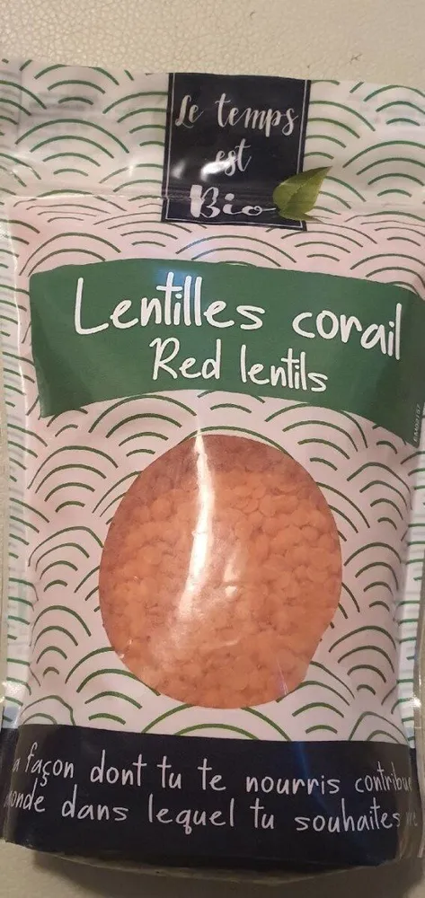 Lentilles corail