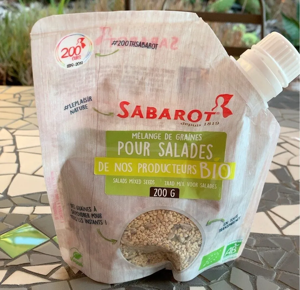 Mélange de graines pour salades de nos producteurs bio