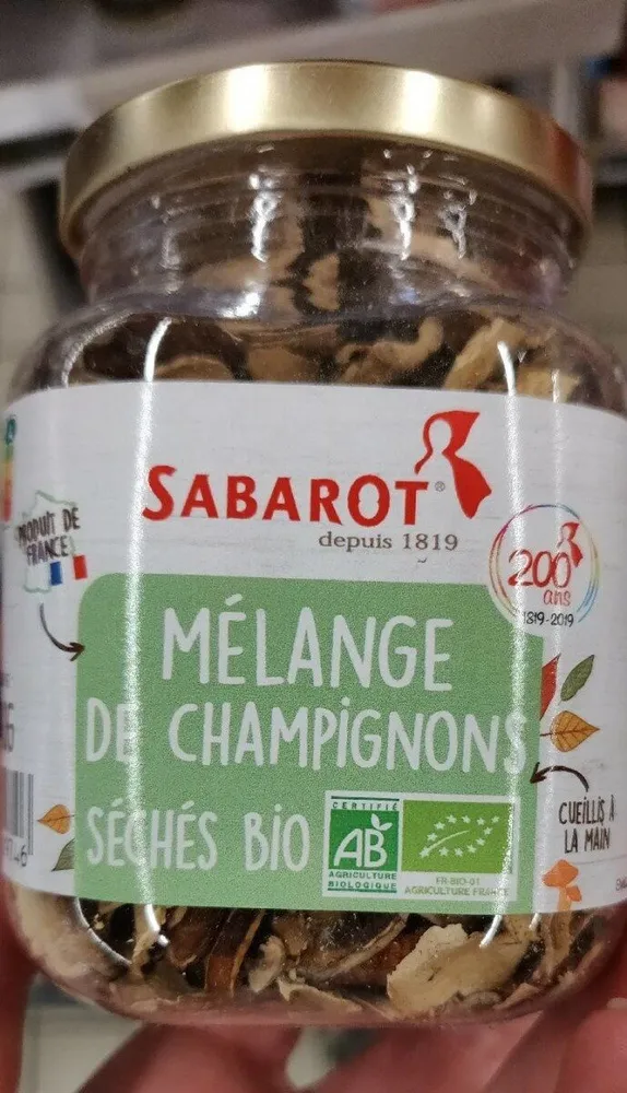 Mélange de champignons séchés bio