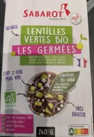 Lentilles vertes bio