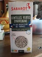 Lentilles vertes d’Auvergne