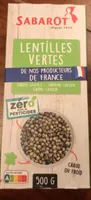 Lentilles vertes