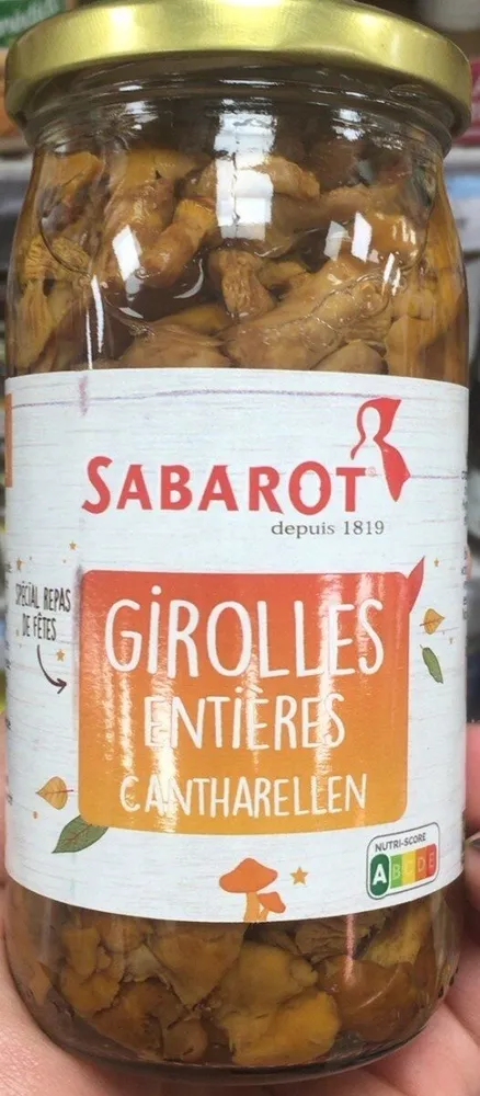 Girolles entières