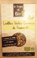 lentilles vertes germées de France