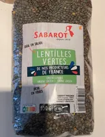 Lentilles vertes